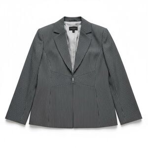 Tahari Arthur S. Levine Roselle Pinstripe Tailored Blazer Women’s 16W Office